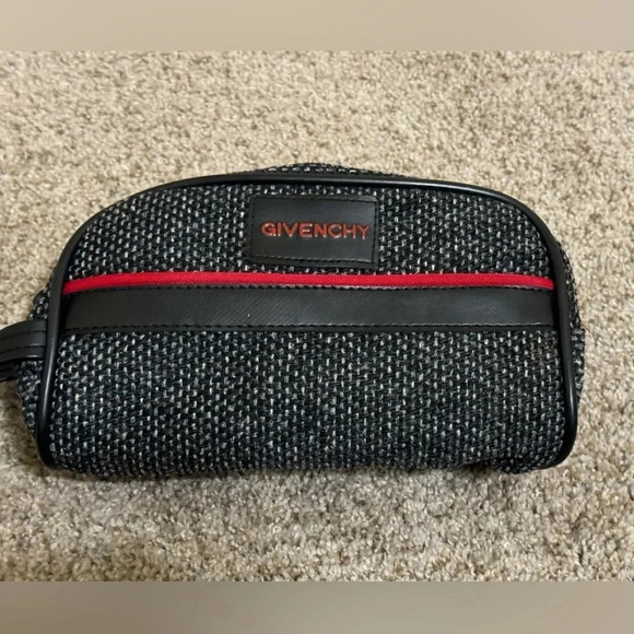 Givenchy Men’s Tweed Travel Kit Toiletry Bag - Picture 1 of 4